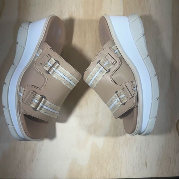 Sorel Joanie III Beige Slide Sandals Women’s Size 8 New in Box - Picture 3 of 7